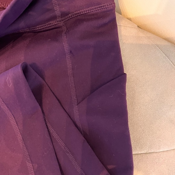 Lands End leggings purple 2x 7/8 length - Picture 3 of 3